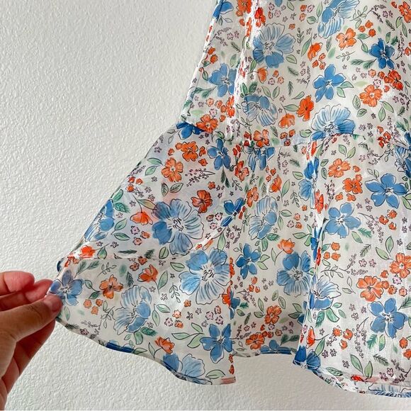 NEW Wildfox Women's Sidney Floral Mini Summer Skirt Size Large - Picture 5 of 7